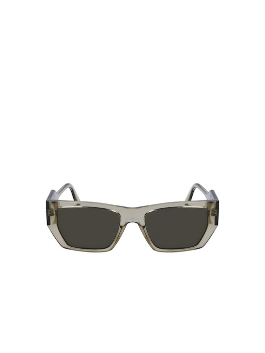Karl Lagerfeld Women's Sunglasses with Gray Pla...