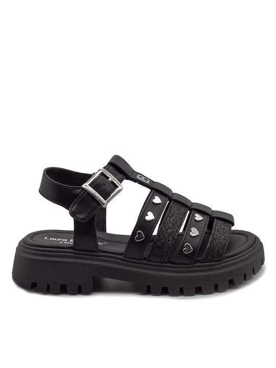 Laura Biagiotti Kids' Sandals Anatomic Black