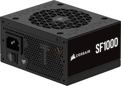 Corsair SF1000 1000W Μαύρο Τροφοδοτικό Υπολογιστή Full Modular 80 Plus Titanium