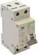 Tracon Electric Двуполюсен Релсов превключвател 230V 25Спецификация