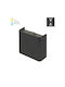 Vito Wall-Mounted Outdoor Light LED IP65 2W with Adjustable White Light 11x10εκ.
