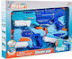 Set 3 Pistoale cu Apă pentru Copii Flippy 6 Ani+ Albastru 1x 1500 Ml + 1x 500 Ml + 1x 300 Ml