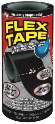 Flex Seal Insulation Tape 200mm x 1.5m Black