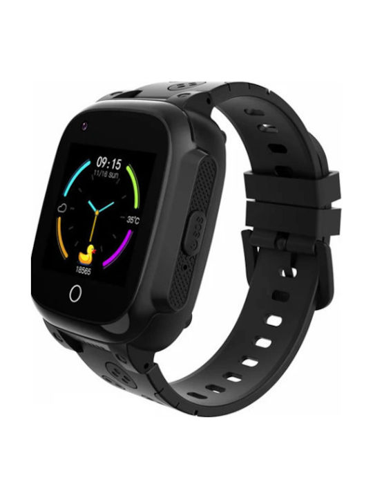 Kids' Smartwatch With GPS Black