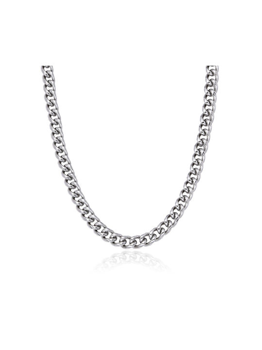 One Chain Neck made of Steel Length 60cm