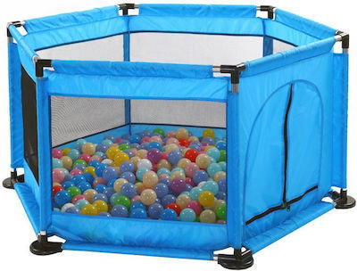 Ball Pit made of Fabric Blue