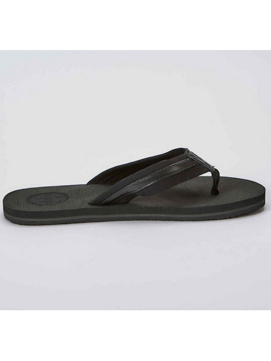 Maui & Sons Herren-Sandalen Schwarz