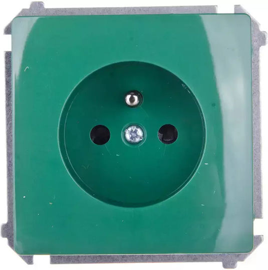 Kontakt-Simon Power Socket Green 1pcs