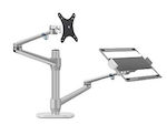 Desktop Stand Monitor up to 32" Silver