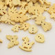 Wooden Buttons Mix 17mm 30pcs