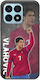 Euro 2024 Dusan Vlahovic Honor X8a Black Tpu Black Silicone