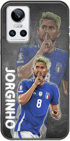 Euro 2024 Jorginho Realme Gt Neo 3 Schwarz Tpu Schwarzes Silikon