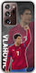 Euro 2024 Dusan Vlahovic Samsung Galaxy Note 20 Ultra Flexible Tpu Transparent Silicone