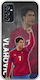 Euro 2024 Dusan Vlahovic Samsung Galaxy M52 5g Flexibles TPU Transparentes Silikon