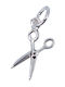 Silver Pendant 925 Scissors Model
