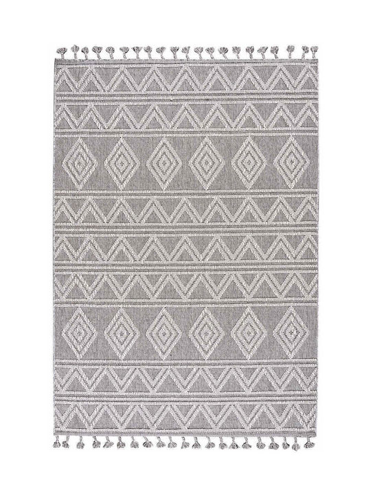 Madi Vertex Rug Rectangular Grey