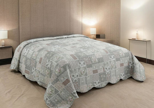 Linea Home KE257 Single Printed Coverlet 160x220cm