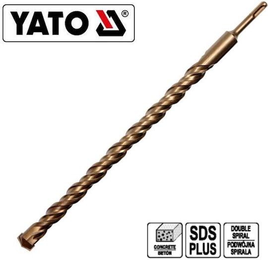Υατο Τρυπανι Sds Plus Τρικοπο 6.0mm-διαμετρος 300.0mm-μηκος Yato 1 Τμχ
