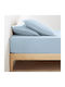 La Redoute Interieurs Cearșaf Dublu cu Elastic 140x200+30cm. Prewashed linen