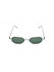 Hugo Boss Sunglasses with Gray Metal Frame and Green Lens HSN1540NB