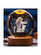 Sphere Night Light Decorative Lamp Crystal Ball