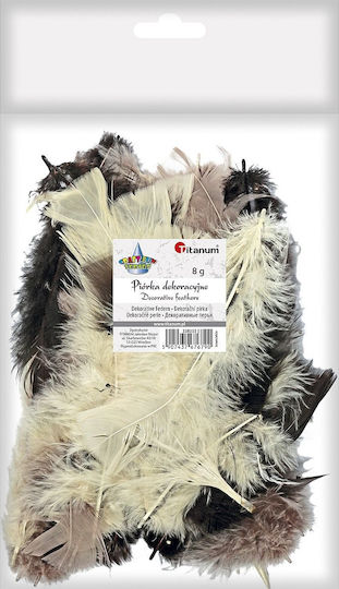 Titanum Dekoratives Element für DIY-Bastelprojekte Beige