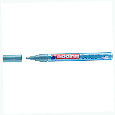 Edding Marker pentru Folii Metallic Blue