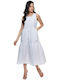 RichgirlBoudoir Καλοκαιρινό Φόρεμα Λευκό