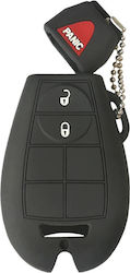 Car Key Cover Case made of with 2 Buttons for Chrysler / Jeep / Dodge