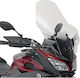 Kappa Moto Motorcycle Windshield & Windscreen Transparent Visor for Yamaha MT-09 / T-Max 530 692122DT00