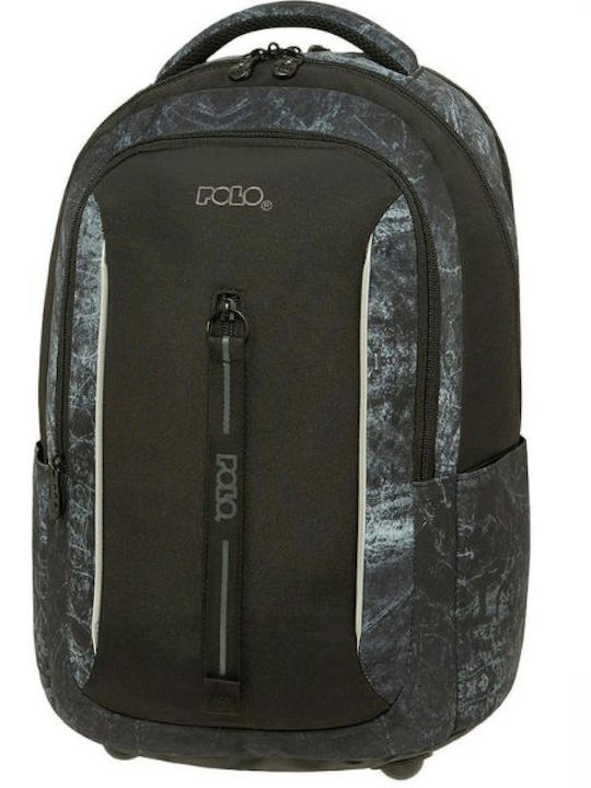 Polo Prodigy School Bag Backpack Junior High-High School in Black color 25lt 2024