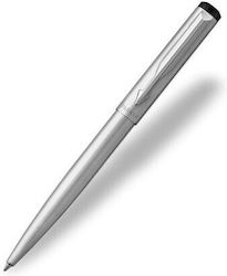 Parker Vector Stainless Pen Ballpoint with Gray Ink