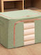 Tesatura Cutie de depozitare cu Capac Verde 40x30x20cm 1buc