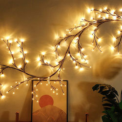 144 Lights LED 2m. Warm White in String 1pcs 144 Lights LED 2m. Warm White in String 1pcs