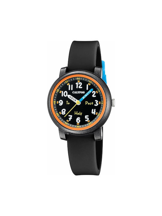 Calypso Kids Analog Watch with Rubber/Plastic S...