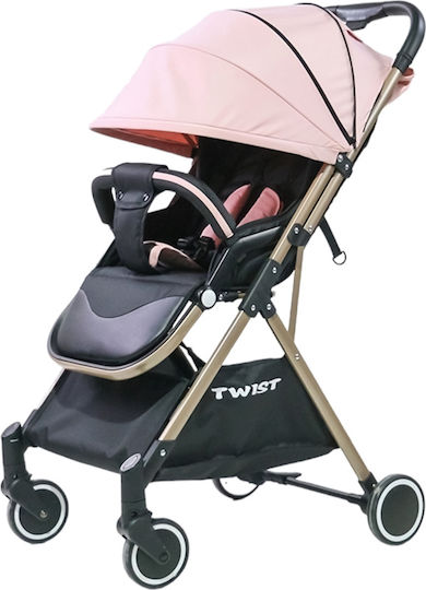 Twist Kinderwagen Emporio Collection Geeignet für Neugeborene Rosa 6.8kg