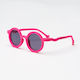 Baby Cloud Little Round Kids Sunglasses with Polarized Lens Strawberry Palm for 2-5 Years
