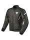 Rev'IT Torque 2 H2O Summer Men's Motorcycle Jacket Waterproof Black