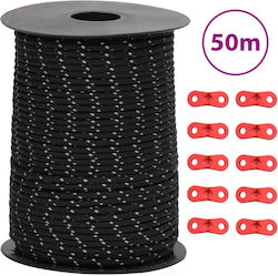 vidaXL Rope with Diameter 3mm and Length 50m