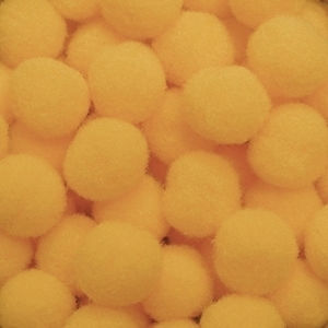 Pom Pom Handwerk Orange Set 50Stück