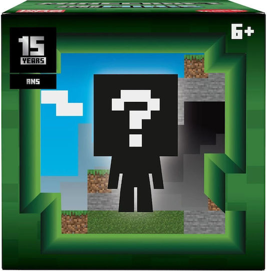 Φιγούρα Δράσης Mob Head Minecraft Γκρι για 6+ Ετών