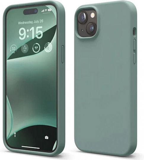 Leewello Задна корица Силикон 2мм Зелен (iPhone 15 Plus)