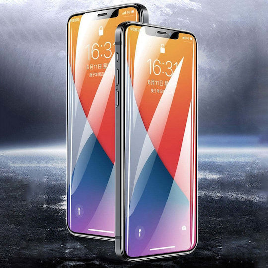 0.3mm Tempered Glass Negru (iPhone 14 ProHuawei Nova 9 SE)