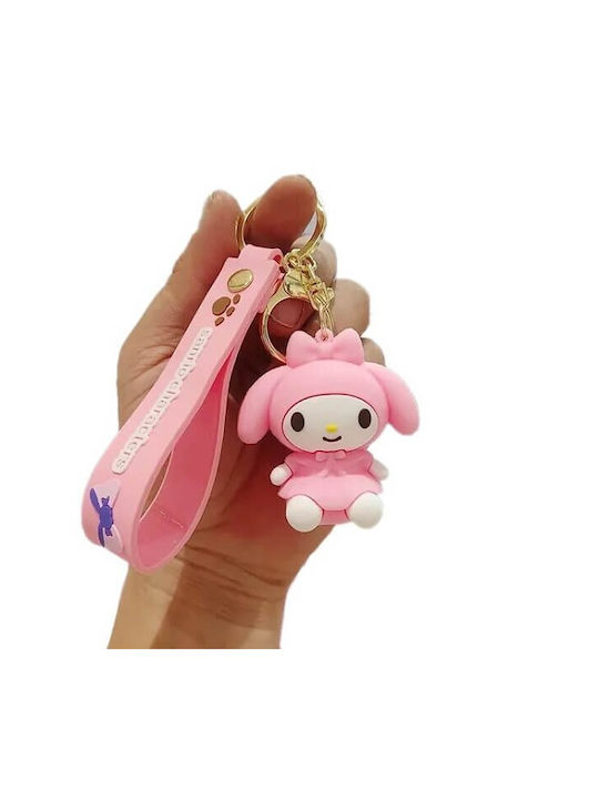 3D Silicone Keychain My Melody Melody 8 cm