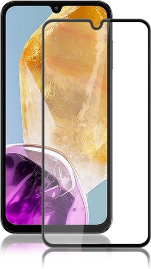 Full Glue Full Face Tempered Glass Black (Galaxy M15)