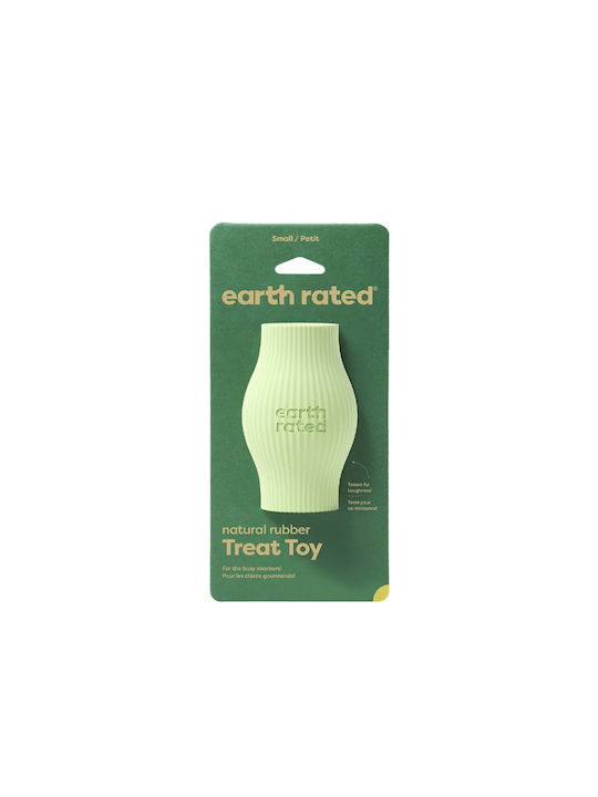Earth Rated Παιχνίδι Μασητικό από Καουτσούκ Small 11.5εκ. Πράσινο