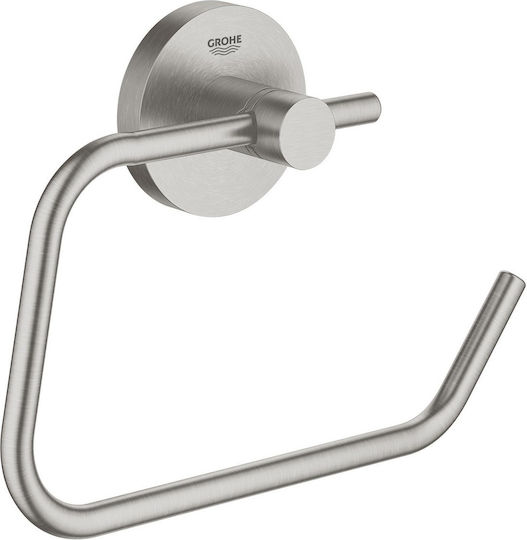 Grohe Wandmontierter Papierhalter Grau