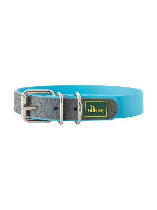 Hunter Halsband Convenience Hundehalsband in Türkis Farbe 40cm