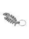 Munkees Keychain Opener Gray