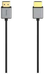HAMA 00205449 HDMI 2.0 HDMI male - HDMI male 1.5m Μαύρο